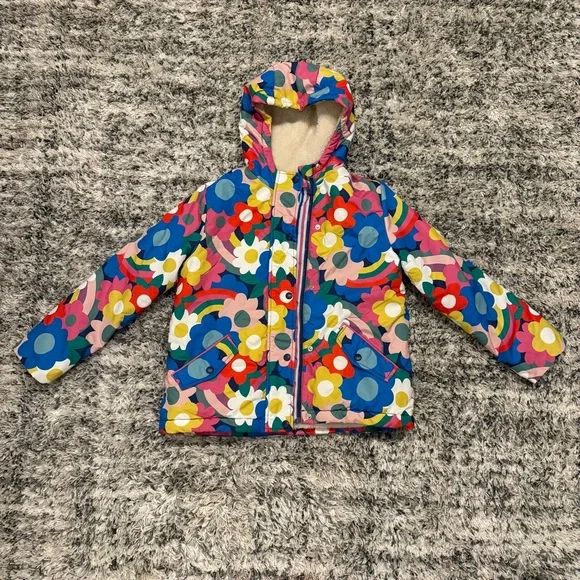 Mini Boden Floral Jacket - Picture 1 of 9
